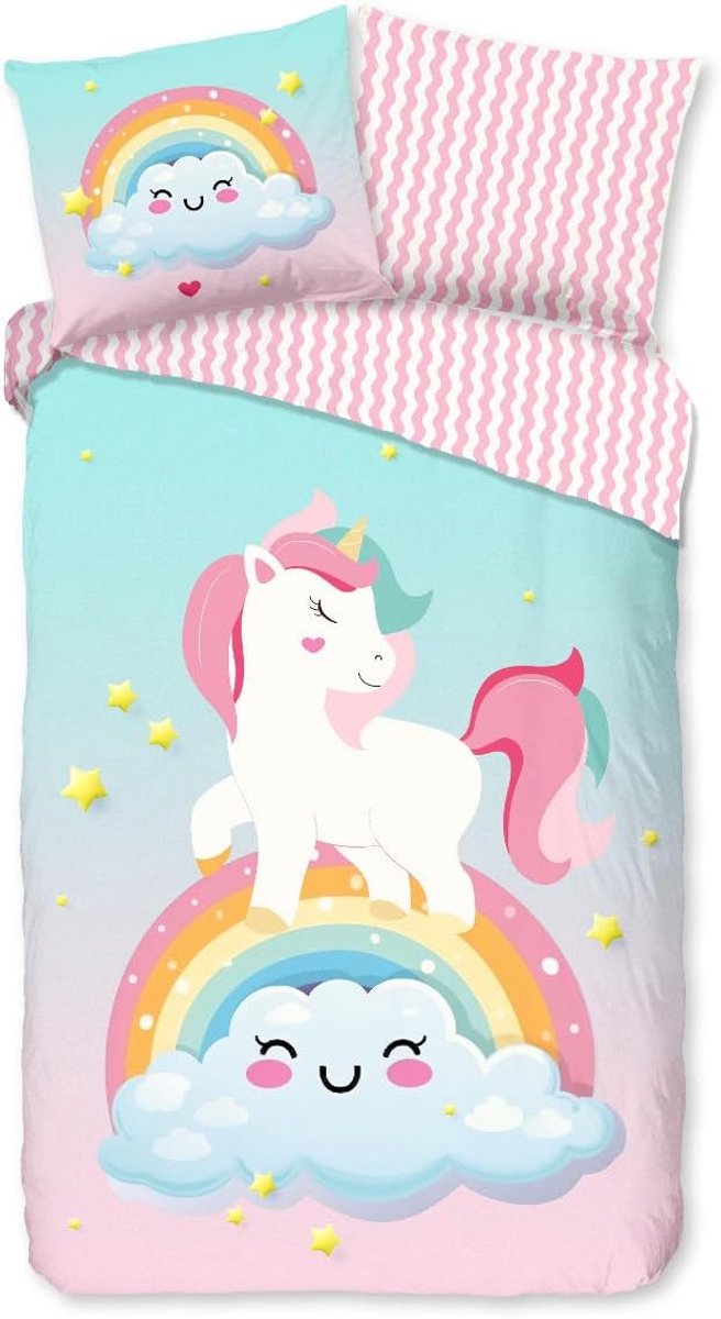 Dekbedovertrek Katoen Renforcé Sweety - multi 140x200/220cm