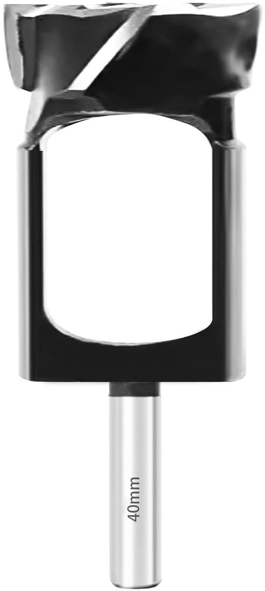 Tapboor voor timmermanswerk, 8 mm, 10 mm, 12 mm, 15 mm, 20 mm, 25 mm, 30 mm, 35 mm, 40 mm, houtdeuvelsnijder tapboor, kurkboor, diepe pluggensnijder (40 mm)