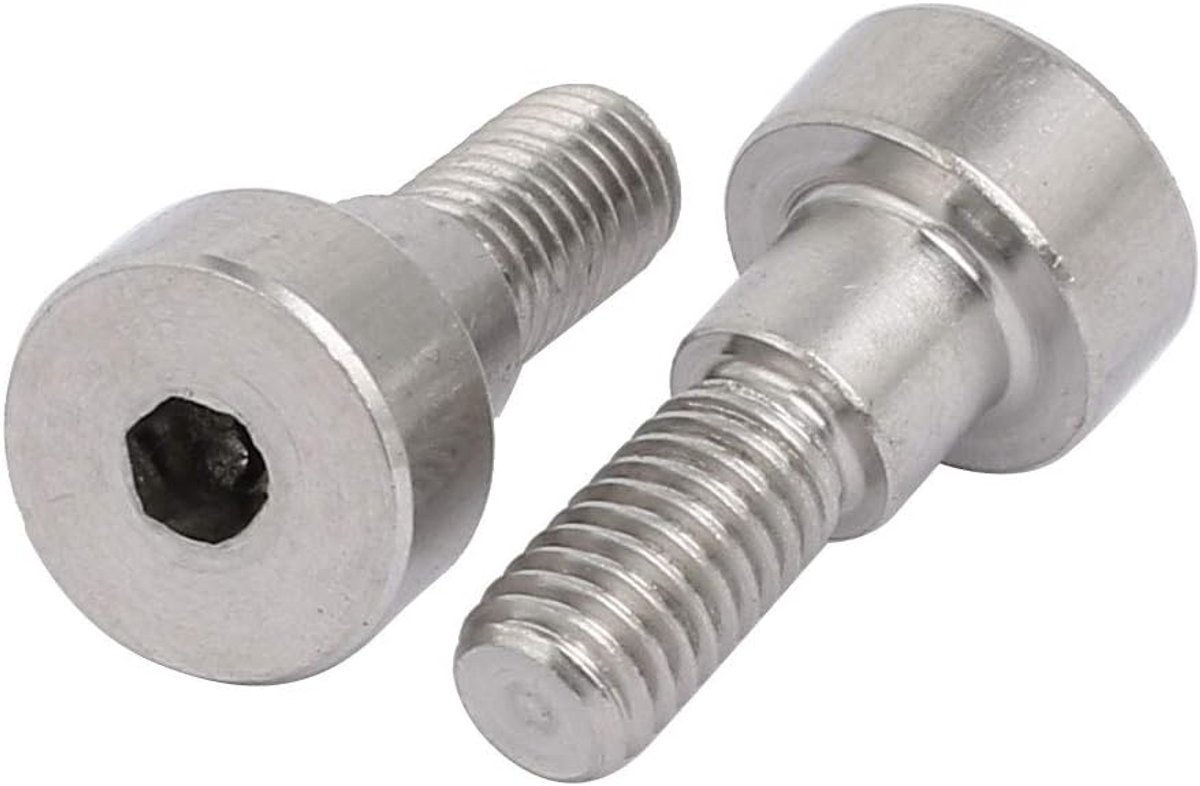 Schroeven, schouder, 6 mm Ø 5 mm lang, schouder, M5, 5 stuks