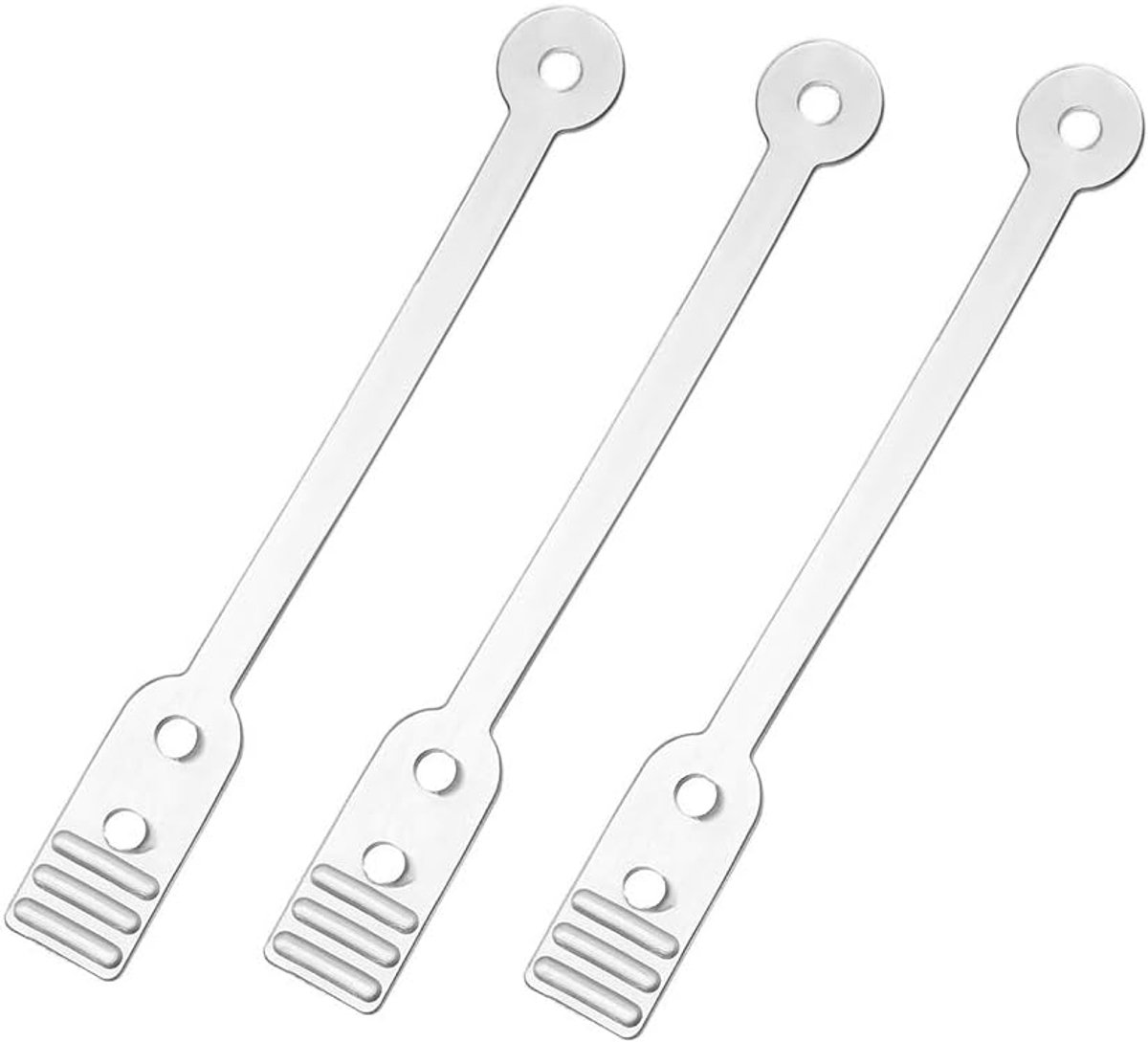 50 stuks vervangende elastische rubberen bandjes voor lange professionele permanentstaafjes, haarstylingtool voor salon- en thuisgebruik, duurzaam en milieuvriendelijk.