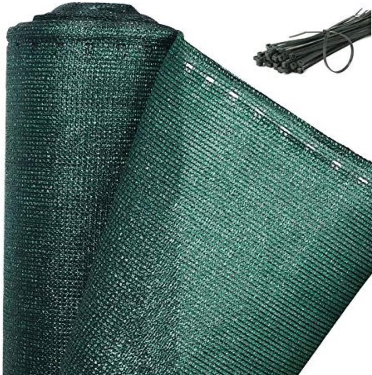 Privacy scherm balkon 1.20 x 5 m - schaduwdoek 150 g/m² - windbescherming - voor optimale privacy - ShopVlot
