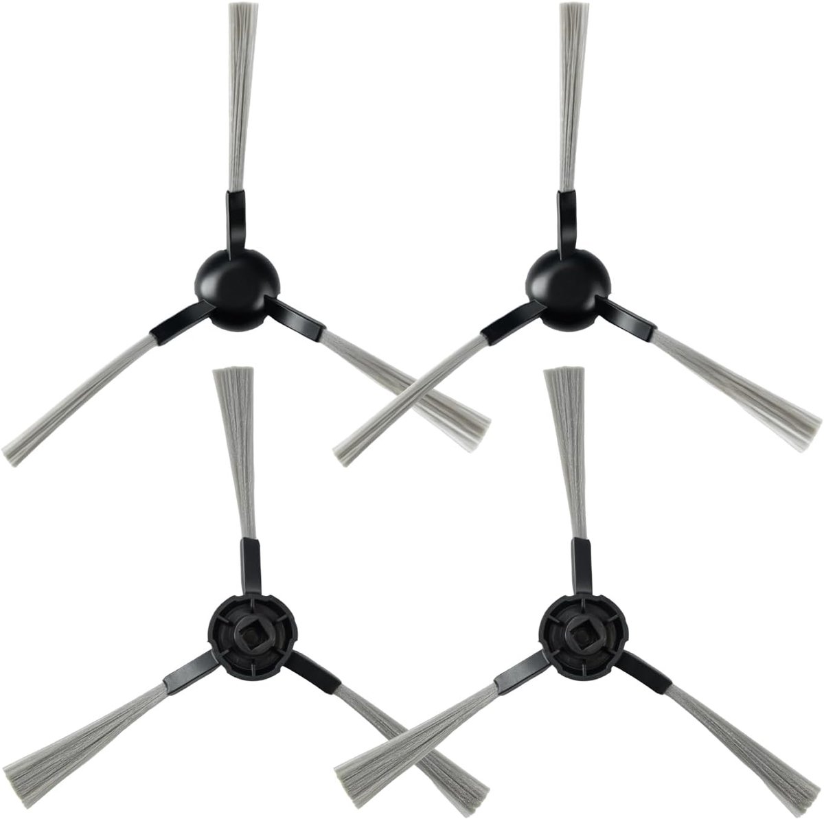 Zijborstels voor stofzuiger D20 Ultra/L10s Ultra CE - 4 stuks vervangende borstels - verbeterde reiniging - ShopVlot
