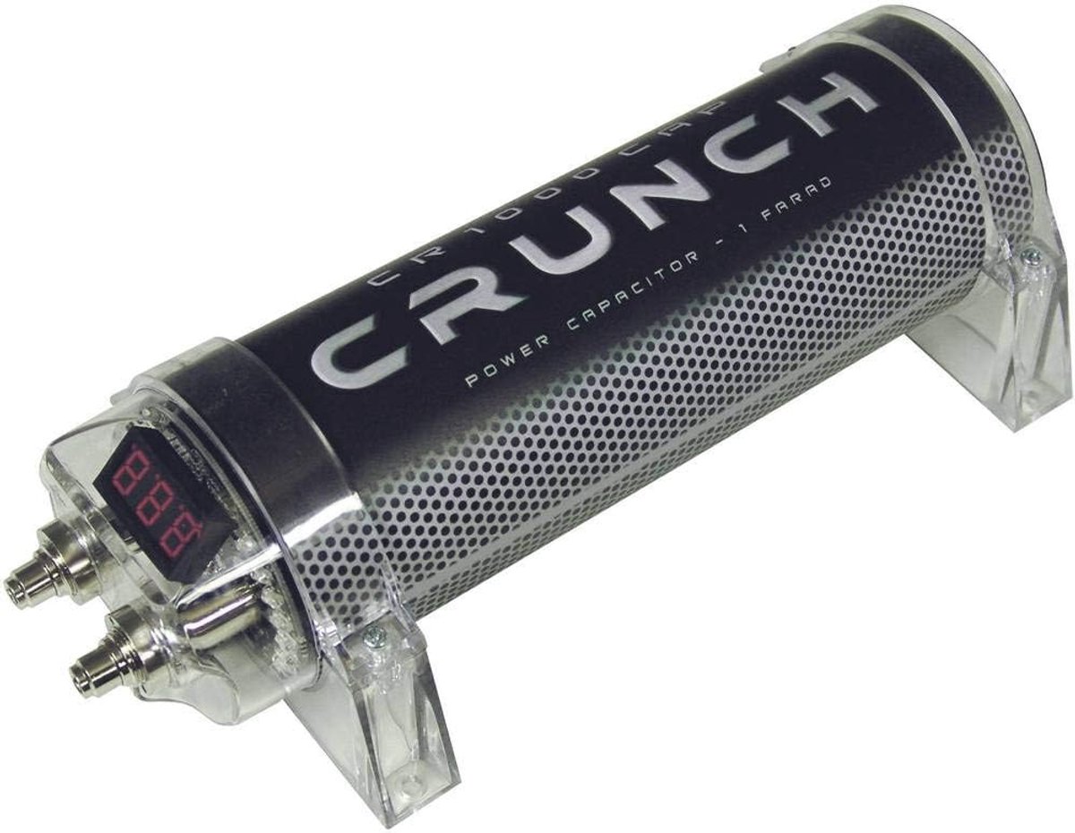 Capacitor 1 Farad - Digitale spanningsweergave - Acryl bevestigingsbeugels - Ideaal voor audio-installaties - ShopVlot