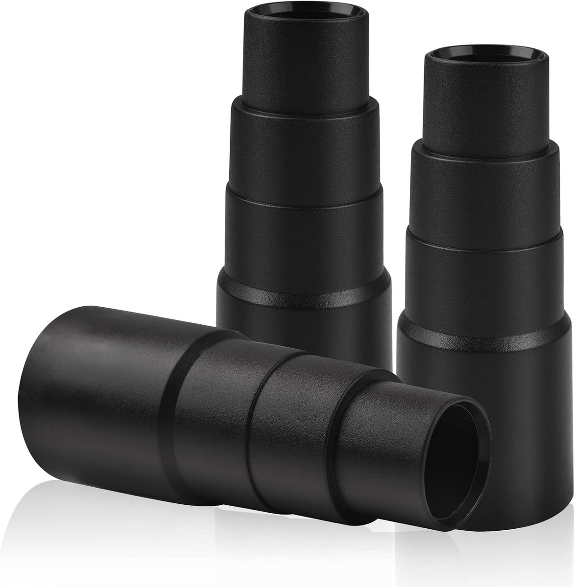 Vacuum Cleaner Hose Adapter Set - 3 Pack met 4 Maten - Universaal en Duurzaam - Voor Diverse Gereedschappen - ShopVlot