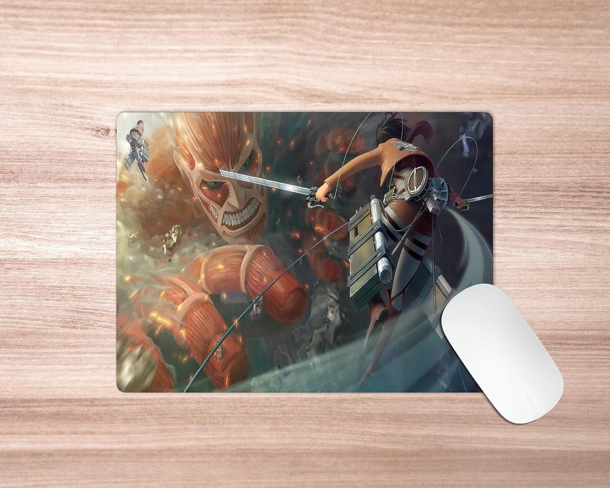 Muispad 21x18 cm - polyester en rubber - design blijft mooi - makkelijk schoon te maken - ShopVlot