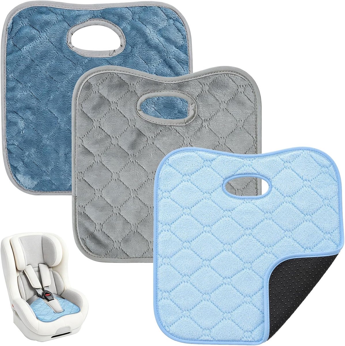 Kinderzitje kussen 3pcs - Comfortabel - Veiligheid - Geschikt voor elke auto - ShopVlot