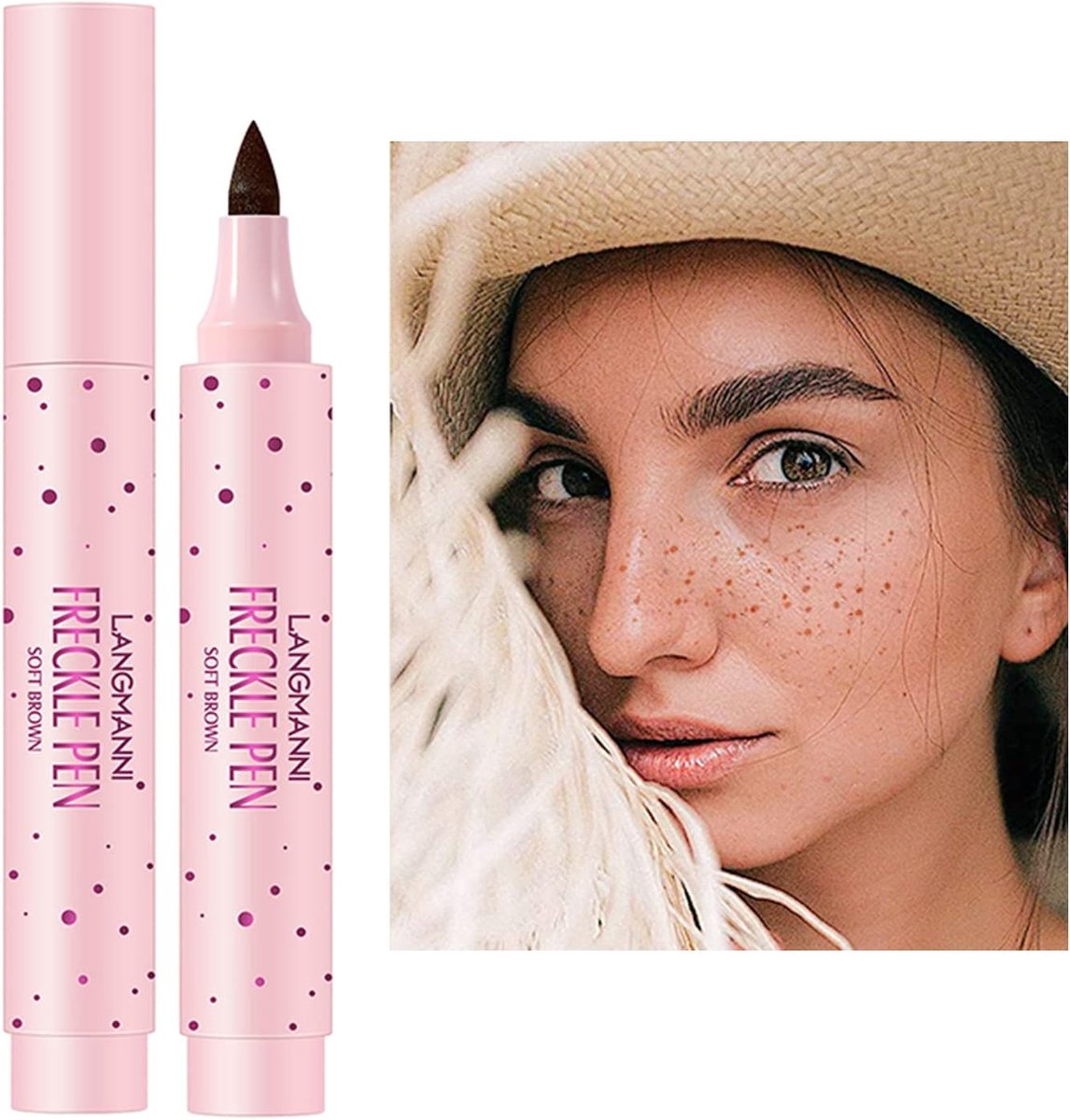 Freckle Pen make-up pen - natuurlijke valse sproetjes - waterdicht en duurzaam - eenvoudig aan te brengen - ShopVlot