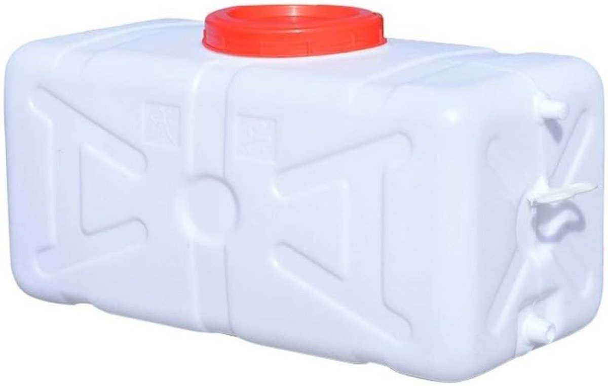 Wateropslagbak, Draagbare wateropslagtank met grote capaciteit, Plastic wateremmer met kraan watercontainer, nooddrinkwater in voertuig watertank (maat: 200L)