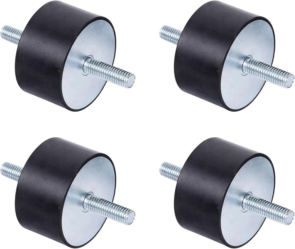 Schokdempers, trillingsdempers, Vv 20 x 15 M6 x 18, anti-vibratie, stille blok met schroeven, voor auto, boot, waterpomp, luchtcompressor