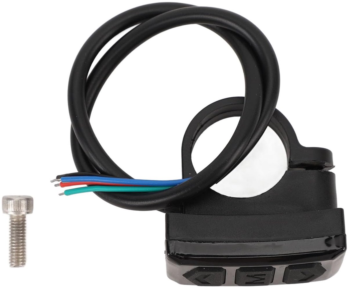 Elektrische fiets display switch - Ergonomische LCD knop - Non-slip ontwerp - Verbeterde veiligheid tijdens ritten - ShopVlot