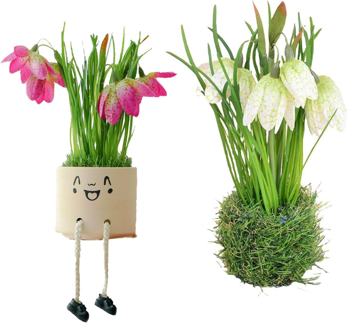 Bruidsboeket 2 Stuks - Zijde Bloemen - Realistische Weergave - Perfect voor Thuisdecoratie - ShopVlot