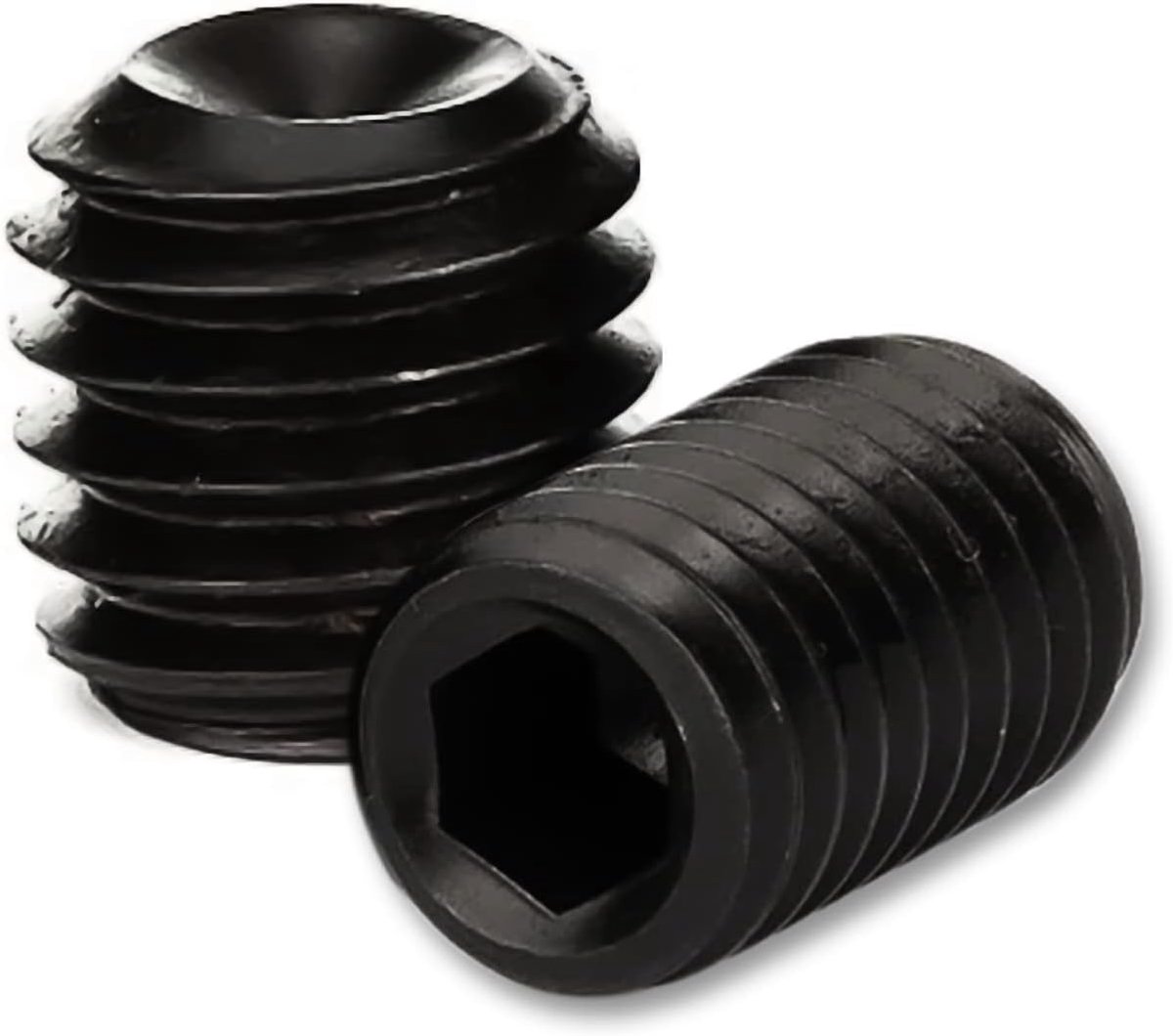 Koploze schroeven M6 x 8 mm - draad met afgeronde punt - multifunctioneel gebruik - ShopVlot