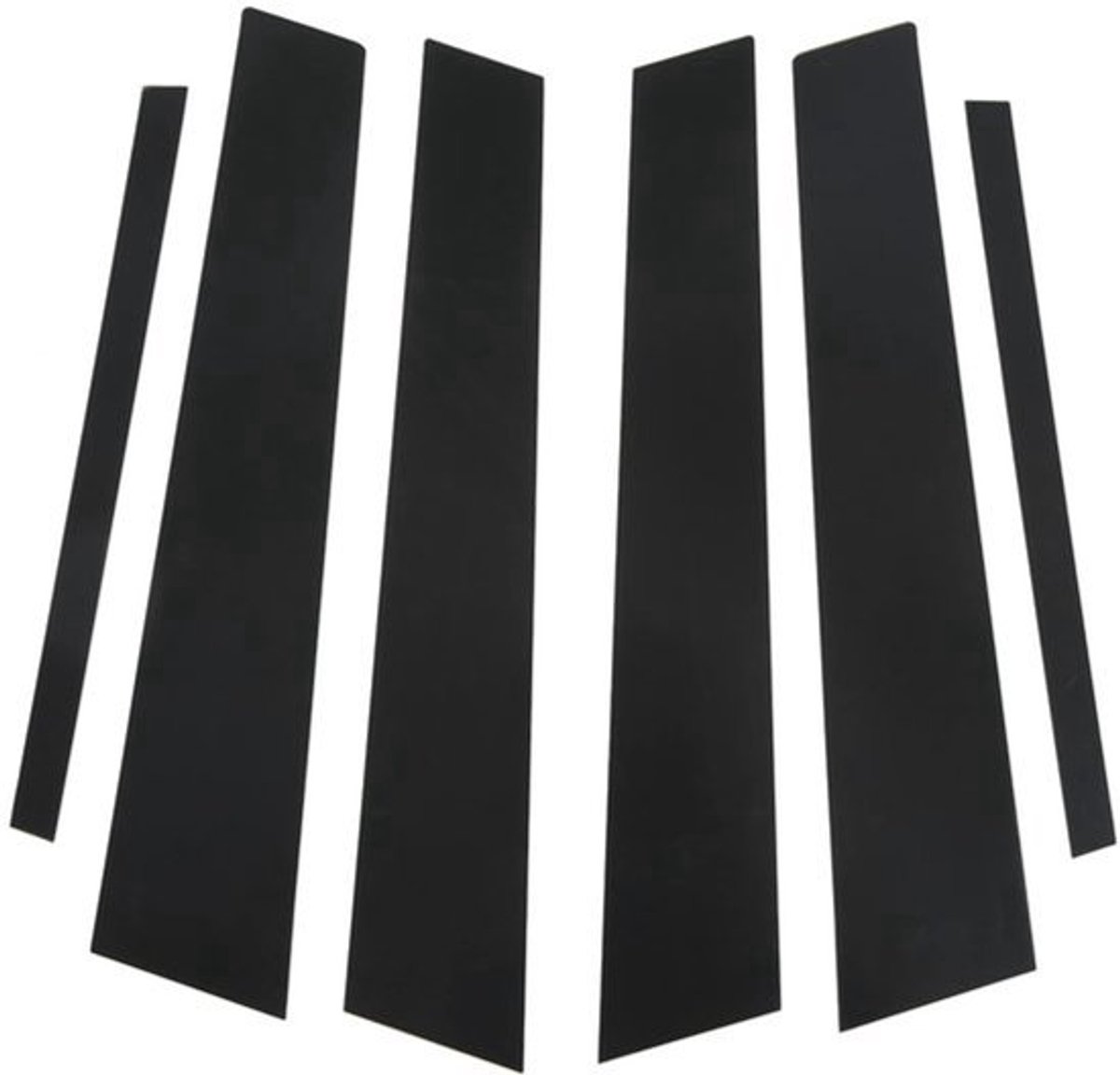 BP Pijler Cover Trim Glanzend Zwart 6 Stuks Voor 3 Serie F30 2013-2019