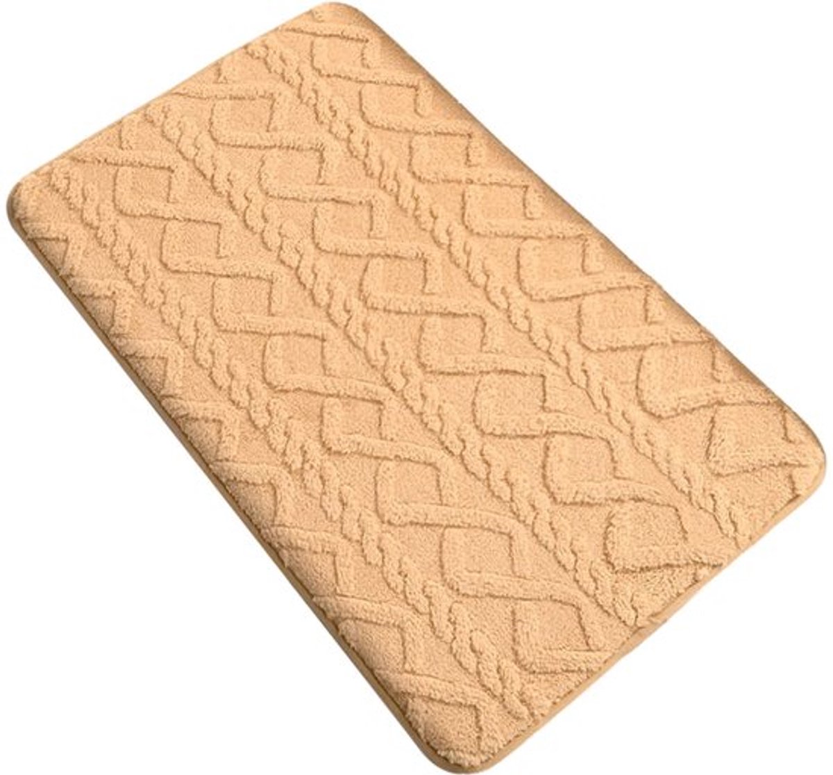 Slaapkamerkleed van biologisch katoen, luxe antislip, ultrazachte en absorberende badkamermat