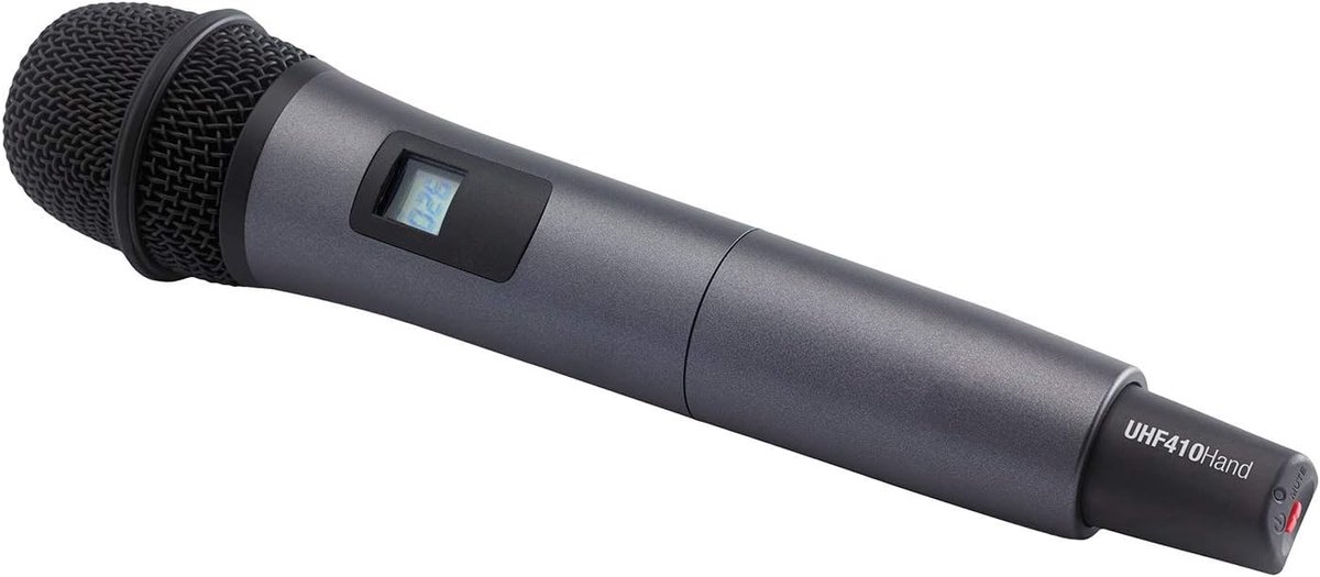 Handheld UHF microfoon - electret - draadloos - ideaal voor presentaties - SnelShoppen