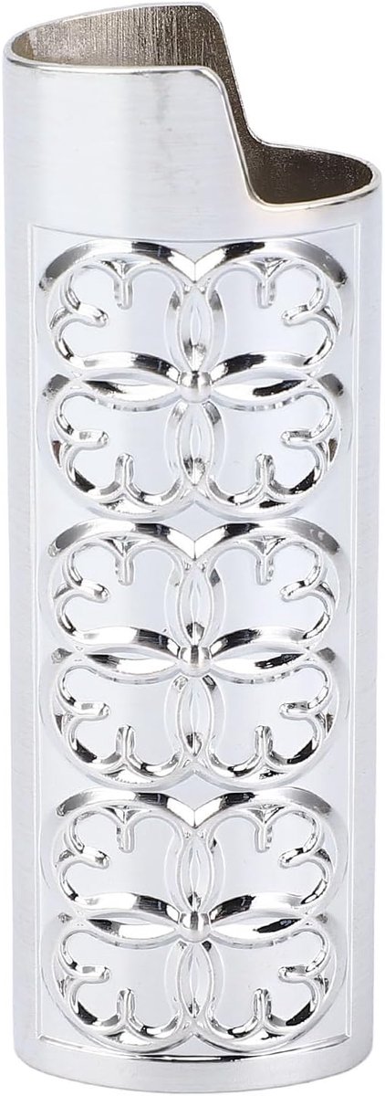 Metalen Lichtere Hoeshouder, Lichtere Hoeshouderhoes Vintage Stijl Metalen Reliëfpatroon Lichtere Hoeshouder Herbruikbare Lichtere Hoes