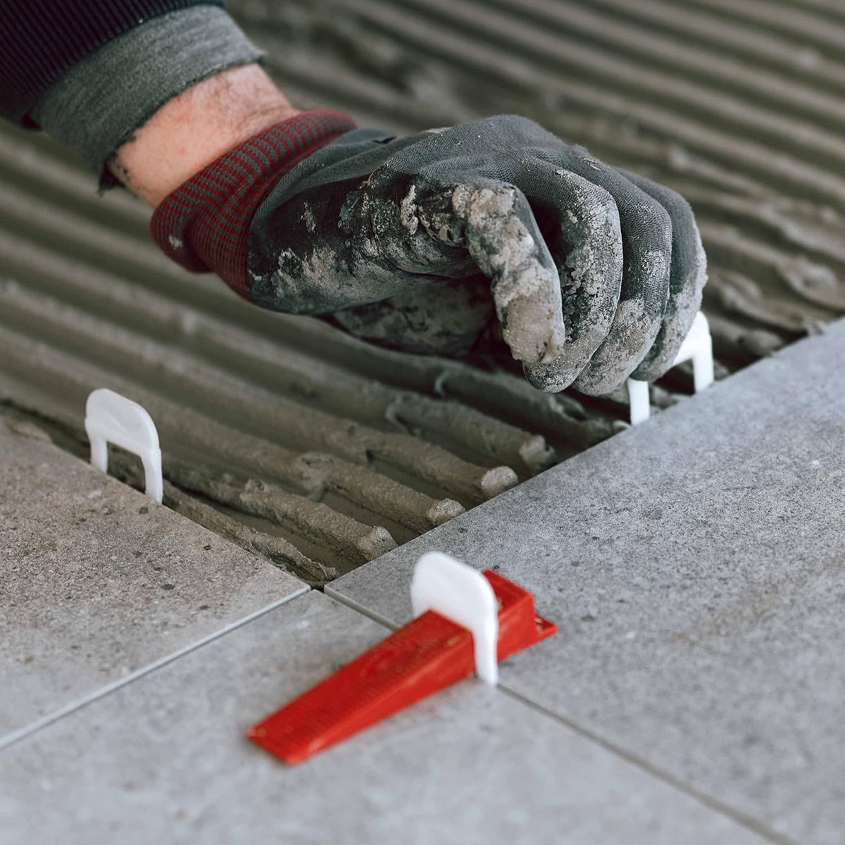 Tegel nivelleringssystemen - 250 stuks - stevige kunststof - herbruikbaar en efficiënt - ShopVlot