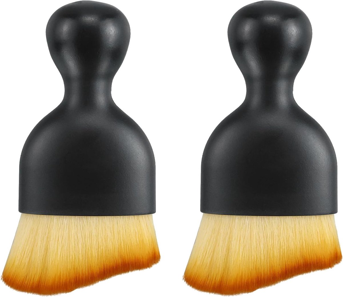 Auto interieur reinigingstools 2pcs - zachte borstels - voor dashboard en luchtuitlaten - effectief stof verwijderen - SnelShoppen
