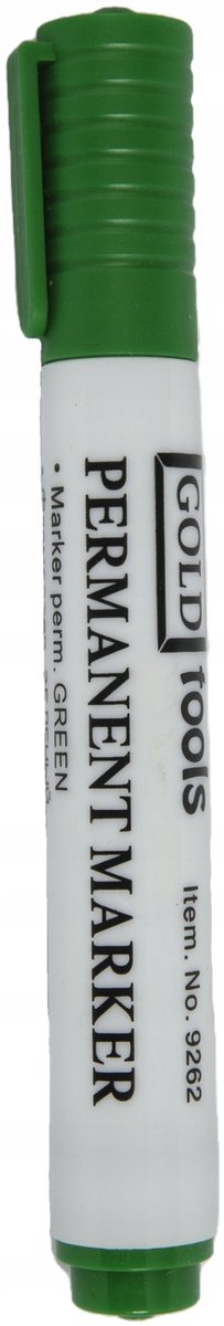 Groene Permanente Marker - Sneldrogend & Waterbestendig