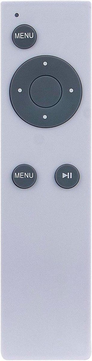 Vervangende afstandsbediening voor Apple TV 2/3 - Geschikt voor A1962 A1842 A1469 - Eenvoudig in gebruik - Plug & play - ShopVlot
