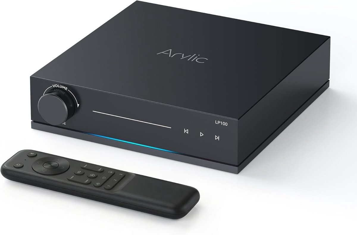 Music Streamer met Bluetooth 5.4 - Draadloze Audio Preamp - Ondersteunt AirPlay 2 en Google Cast - ShopVlot