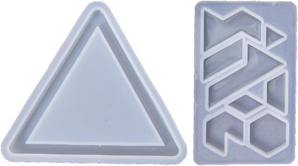 Harsvormen voor puzzel - siliconen vormen - duurzame kwaliteit - ideaal voor creaties - ShopVlot