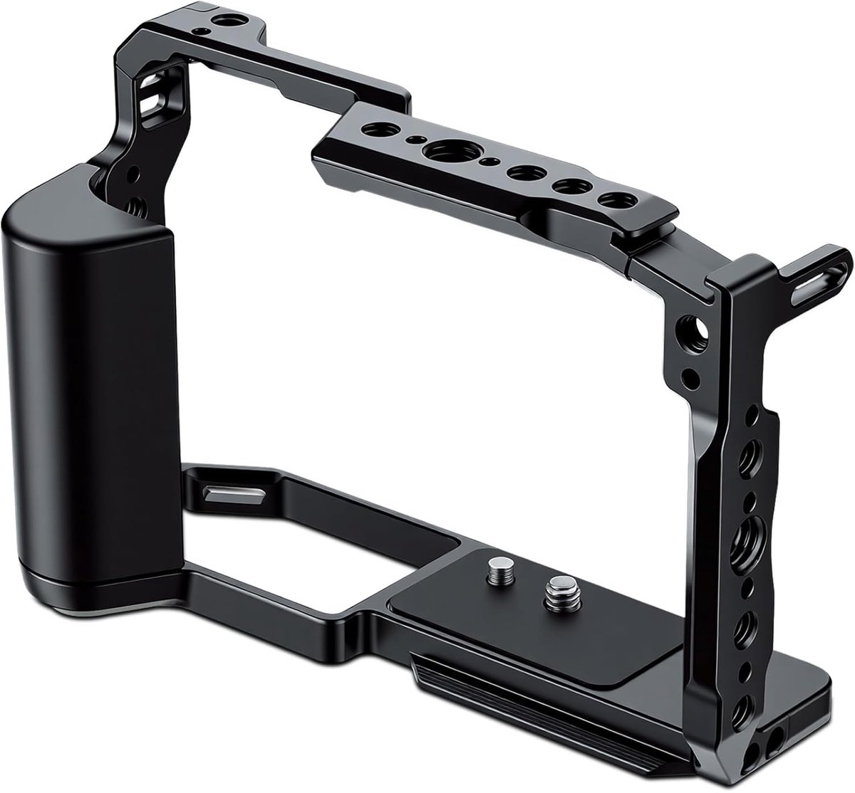 Camera kooi voor Nikon ZR - metalen frame - ergonomisch houten handvat - ideaal voor vloggen - ShopVlot