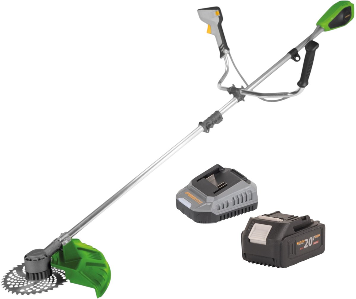 Procraft PTA-31-BB accu-bosmaaier 20 V 420 mm borstelloos + 1x accu 4,0 Ah + oplader