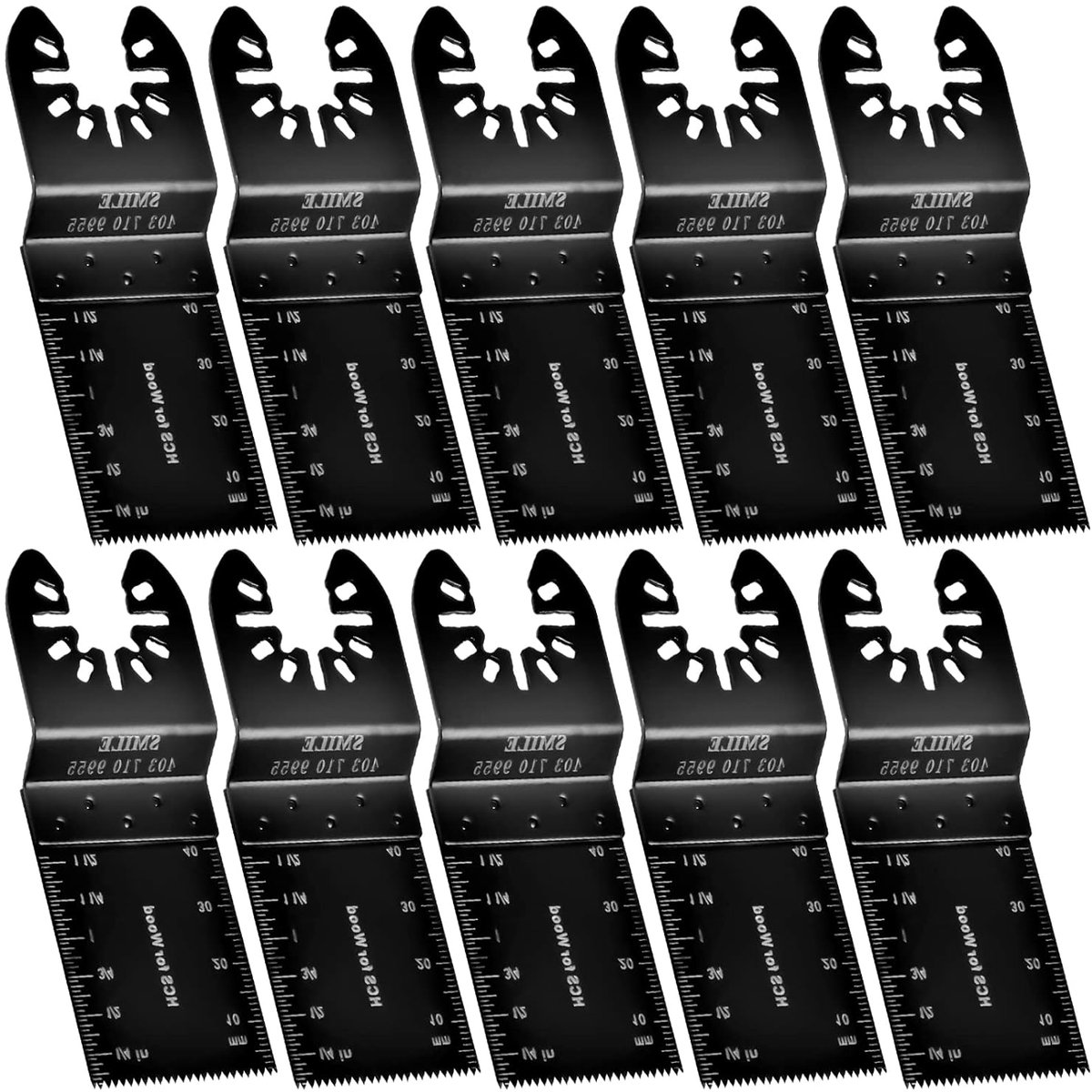 Multitool zaagbladen 35mm - Carbon staal - Duurzaam en slijtvast - Voor het snijden van hout, metaal en plastic - ShopVlot