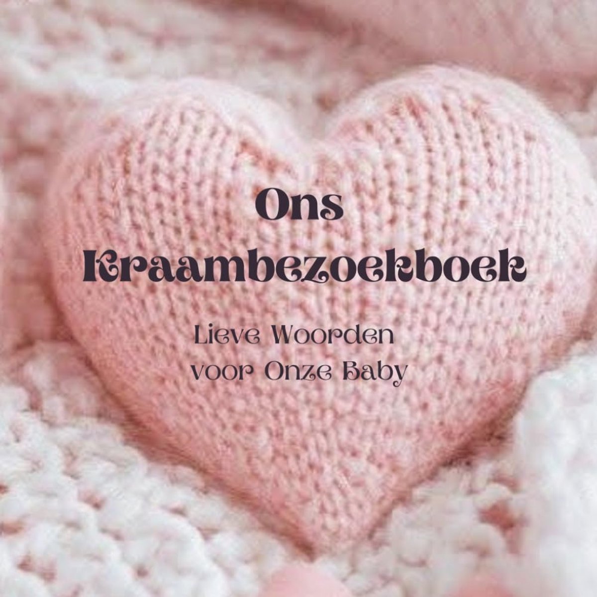 kraambezoekboek baby meisje - invulboek - herinneringen vastleggen - perfect voor familie en vrienden - ShopVlot