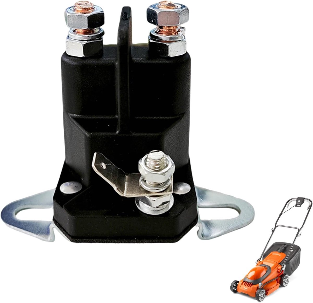 Magneetschakelaar, startrelais voor grasmaaiers, compatibel met merken Ariens, Bolens, Dynamark, MTD, Murray, Snapper, Wheel Horse - robuust en stil startrelais