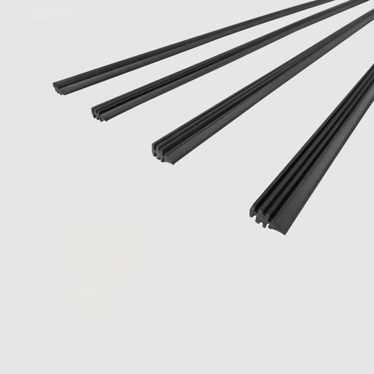 Ruitenwisserrubbers 60 cm - universele navullingen - 6 stuks - duurzame vervangingen voor optimale zichtbaarheid - SnelShoppen