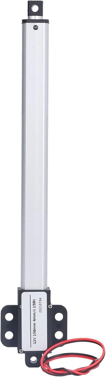 Lineaire actuator 150 mm - 12V met ingebouwde schakelaars - compact en stil - ideaal voor medische toepassingen - SnelShoppen