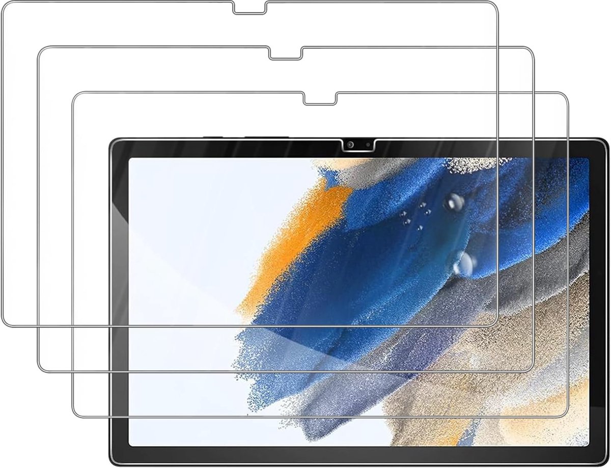 Glass screen protector 10.5 inch - pack van 3 - 9H hardheid - ultra transparant en krasbestendig - SnelShoppen