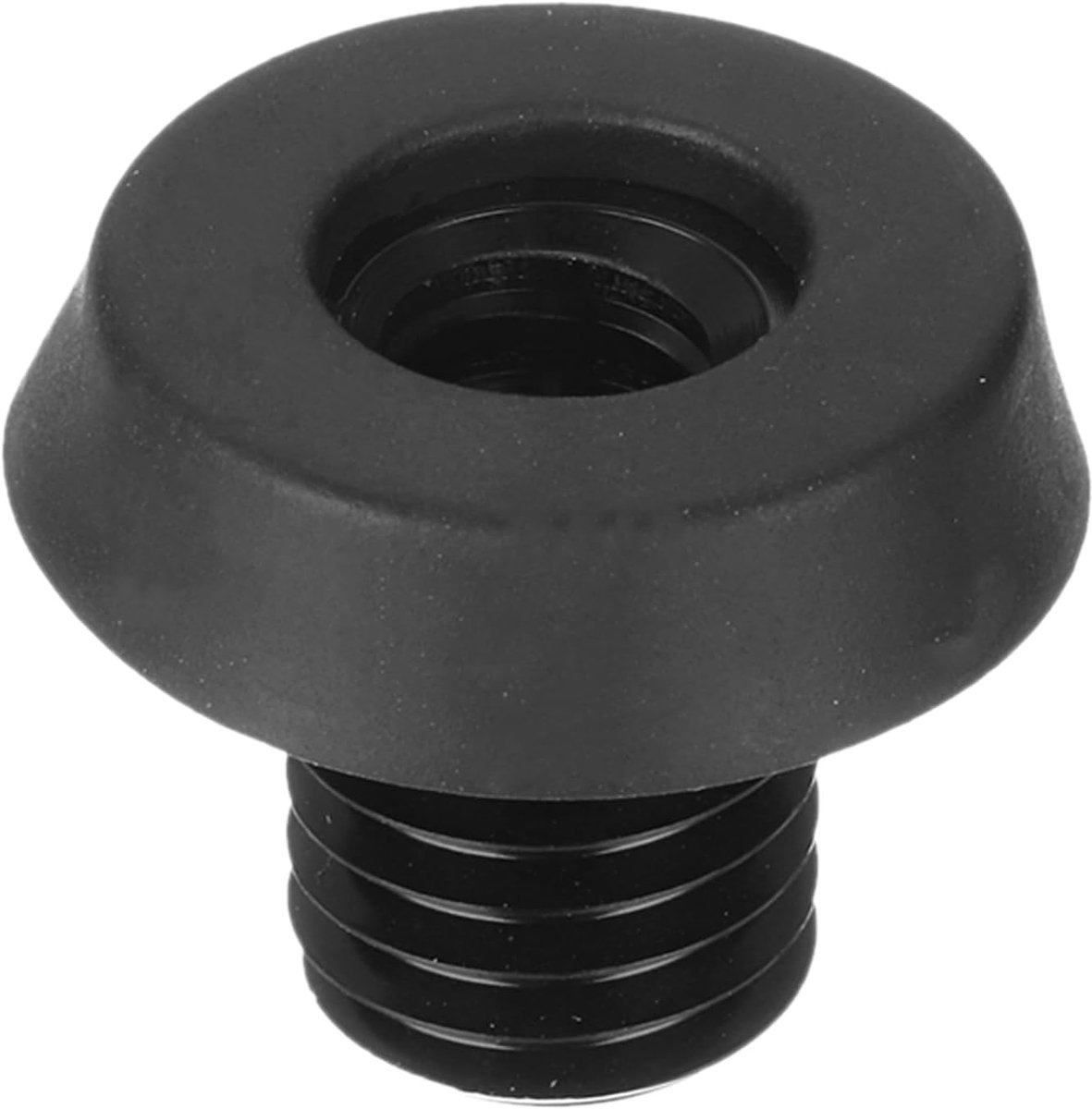 0,5 inch Biljart Cue Bottom Cover, 1 Pack Biljart Cue Rubber Plug Biljart Cue Bodem Bescherming Pad voor Biljart Keu Stick, Zwart