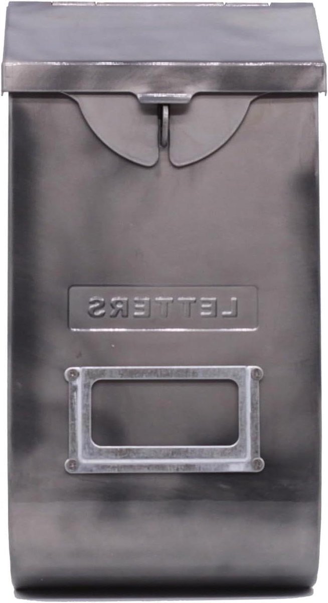 Brievenbus Muurmontage - Brievenbus Buiten - Post Ontvangen - Waterdicht Roestbestendig - 15.5 x 6 x 29.5 cm - Roestvrij staal