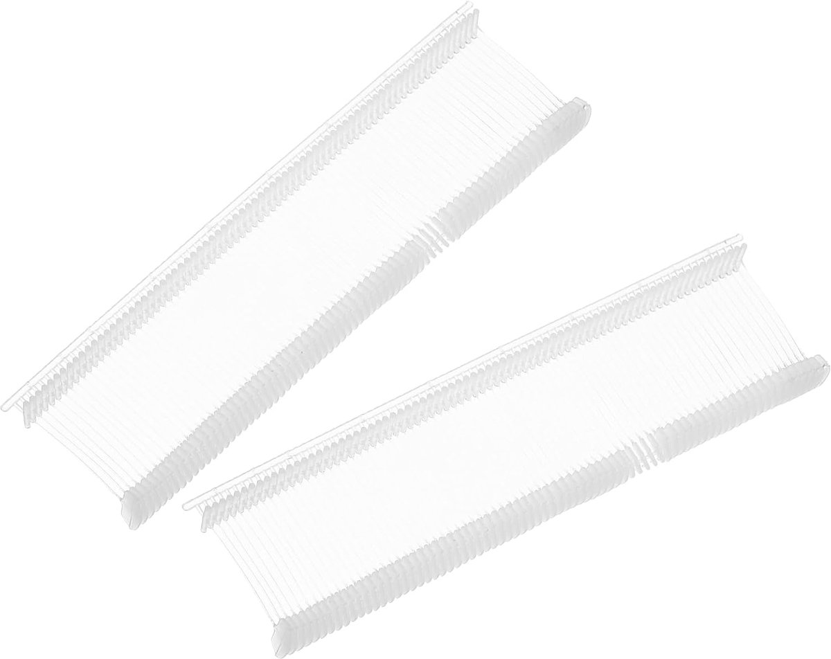 1000 stuks standaard tagging-Barbasten, 0,8 inch heldere tagging-vasten, kunststof kleding voor kleding, fijne steekprijs-navullingen, labellabel