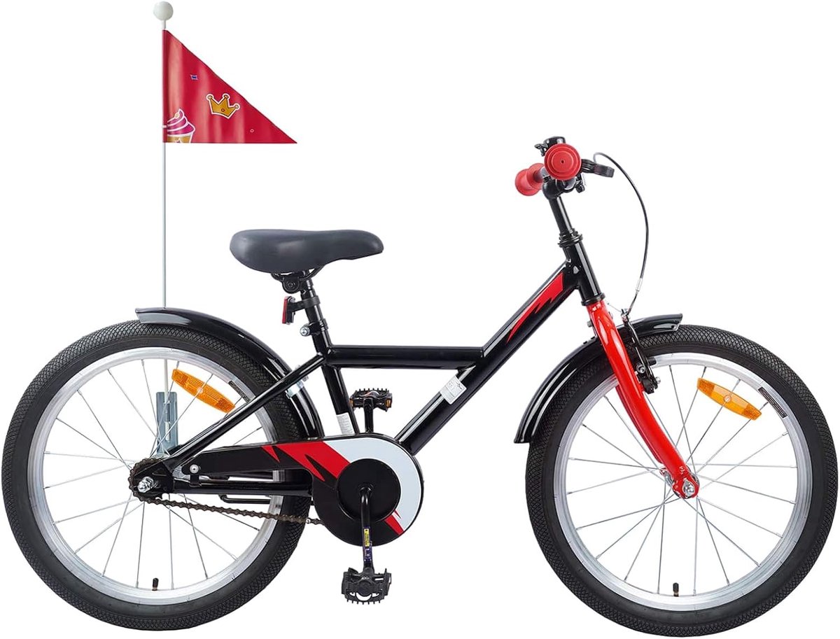 Kinderfiets met stalen frame en éénversnellingssysteem - veiligheid en duurzaamheid voor avonturen in de open lucht 42009650