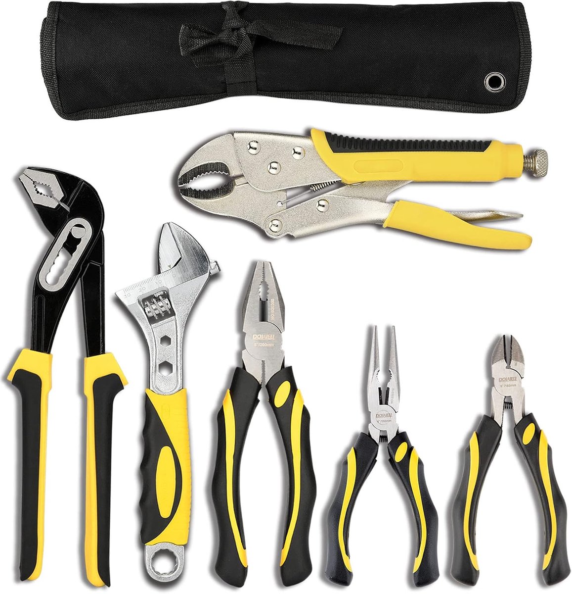 Pliers Set 10-delig - Gereedschapset - Hoogwaardige staal - Voor klussen en reparaties - ShopVlot