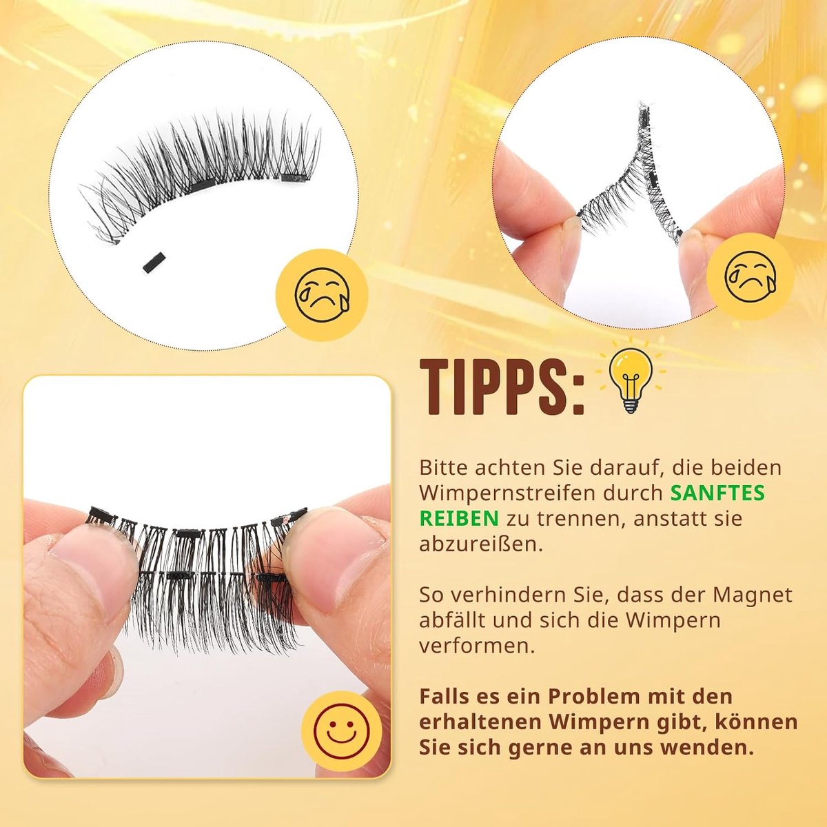 Magnetische Wimpers Set - Natuurlijke Look - Herbruikbaar en Makkelijk te Verwijderen - ShopVlot
