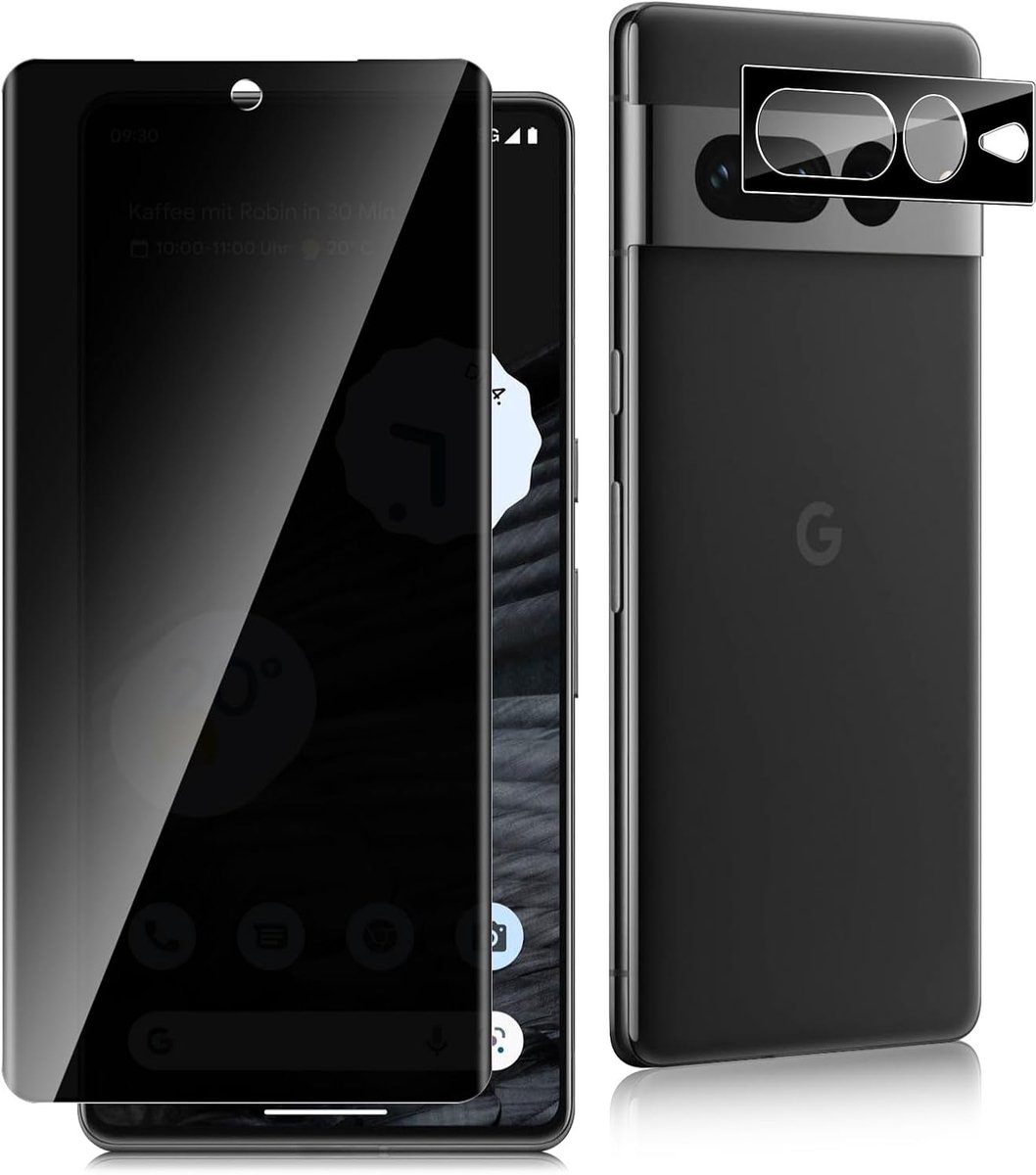 Beschermfolie privacy voor Google Pixel 7 Pro - 9H hardheid - anti-spy veiligheidsglas - ShopVlot