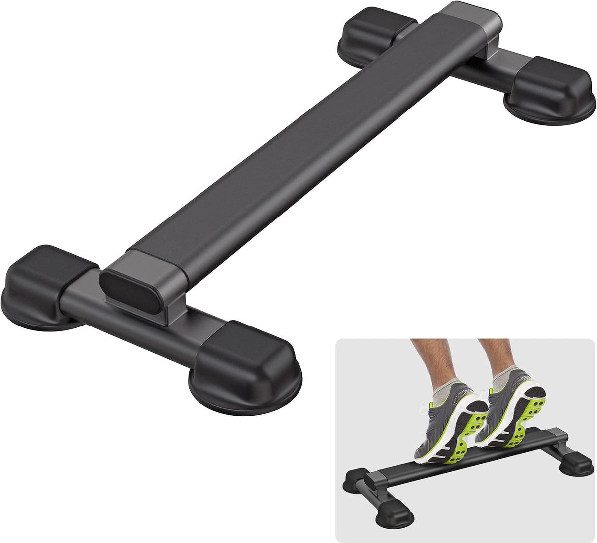 Kuitverhogingsstang Heavy Duty - Stalen staande kuitverhogingsmachine - Antislip ontwerp - Ideaal voor kuitverhogingen - ShopVlot