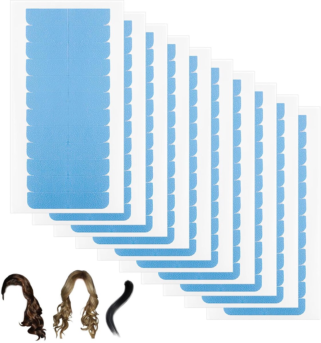 Haarverlenging Tapes 120 stuks - Dubbelzijdige Lijmstrips - Waterdicht en Onzichtbaar - ShopVlot