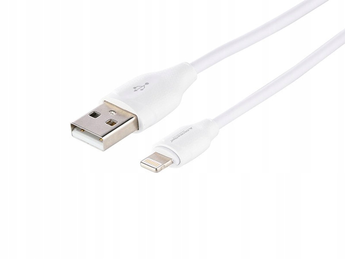Carmotion USB naar Lightning Kabel 1,2m - Rood