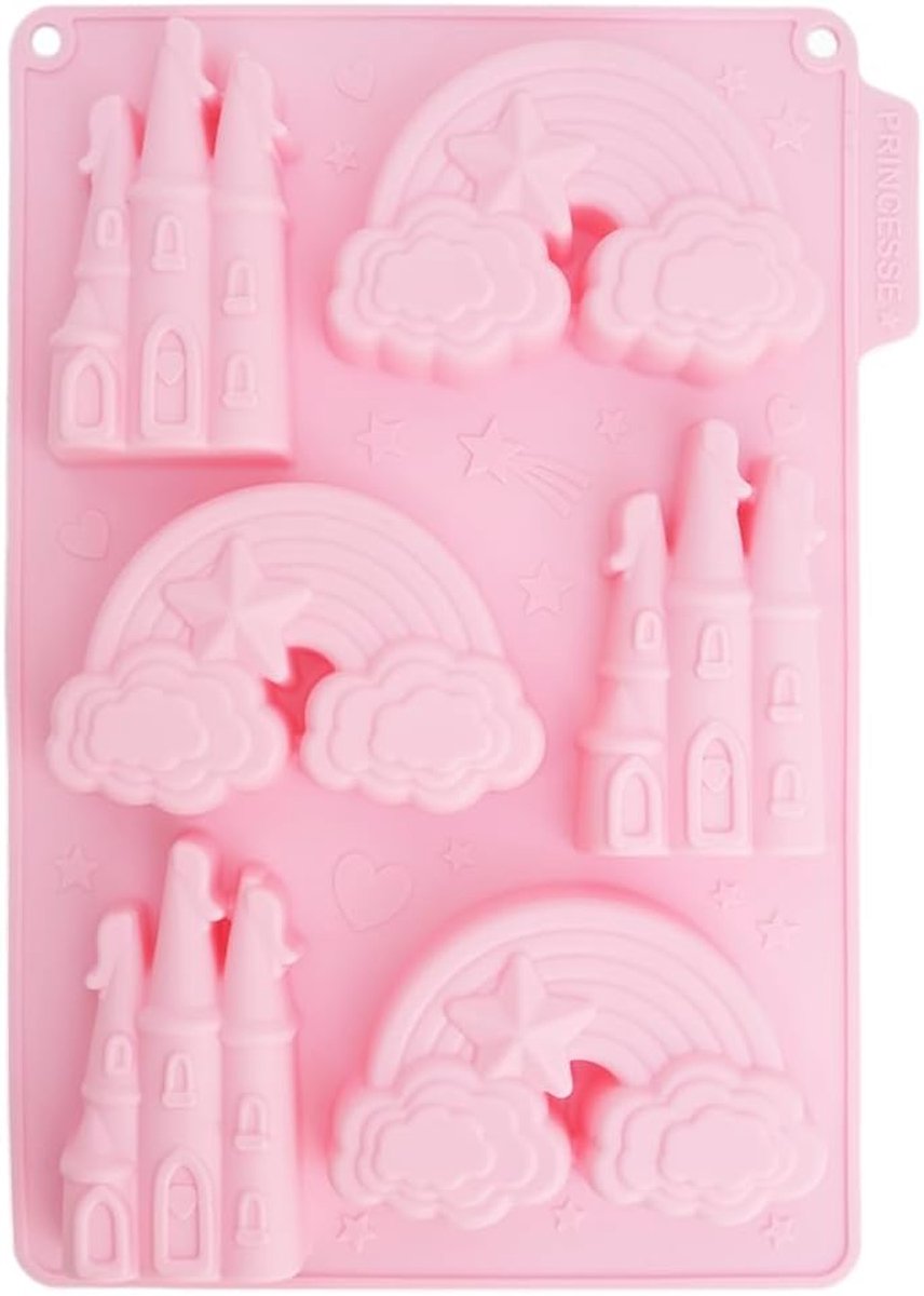 Cakevorm mini magic - siliconen mal - prinsessen thema - voor feestelijke taarten - ShopVlot