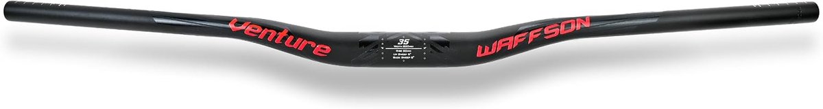 Handlebar 35 mm 820 mm - Aluminium - 20 mm rise - Voor high-performance setups - ShopVlot