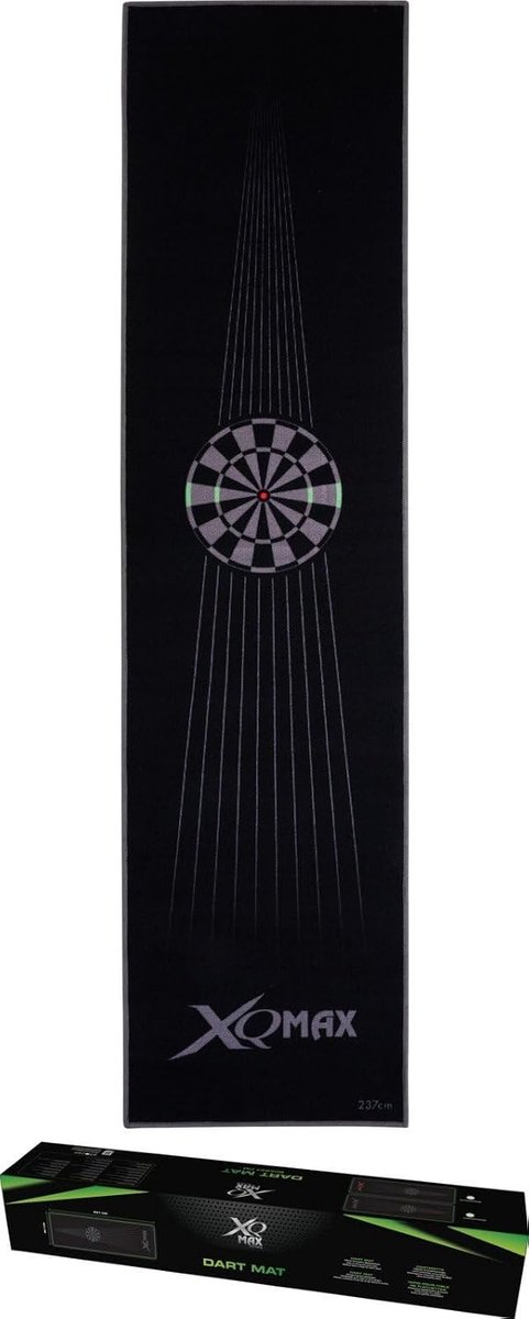Dart mat 237x80 cm - met keuze uit kleuren - non-slip ondergrond - beschermt vloer en dartpunten - ShopVlot