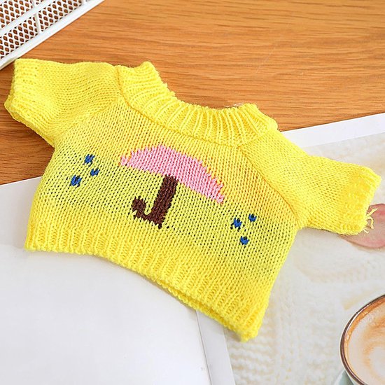 Knuffel Kleding - Poppen Outfit - Speelgoed Aankleden - Zachte Polyester Stof - Past 20-25cm — afbeelding 3