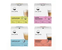 Koffiecapsules compatibel met NESCAFÉ® Dolce Gusto® CHiATO Cappuccino, 8+8 st.