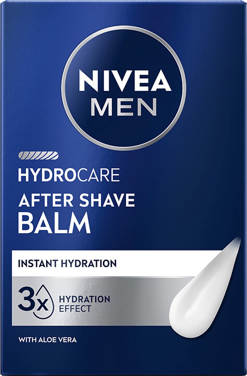 NIVEA HydroCare Serie - Verzachtende Aftershave Balsem - 100ml - Aloë Vera en Pro-vitamine B5